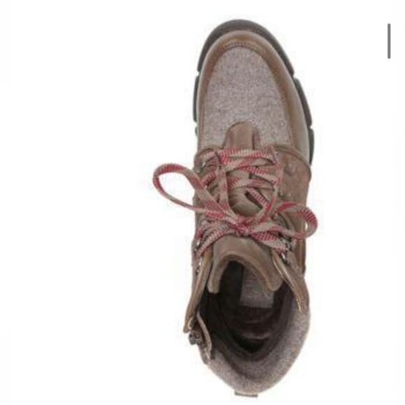 NWOT Naturalizer Brown Myla Stacked Heel Leather Booties – Sz 9 - Picture 4 of 10